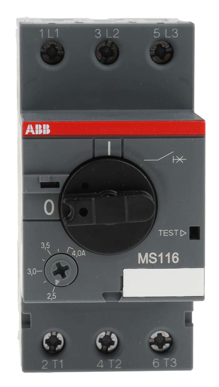 ABB 4 A Motor Protection Circuit Breaker, 690 V