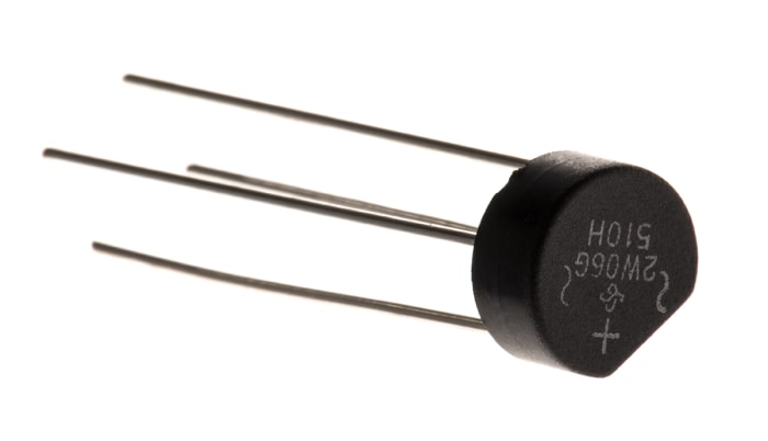 Vishay Bridge Rectifier, 2A, 600V, 4-Pin
