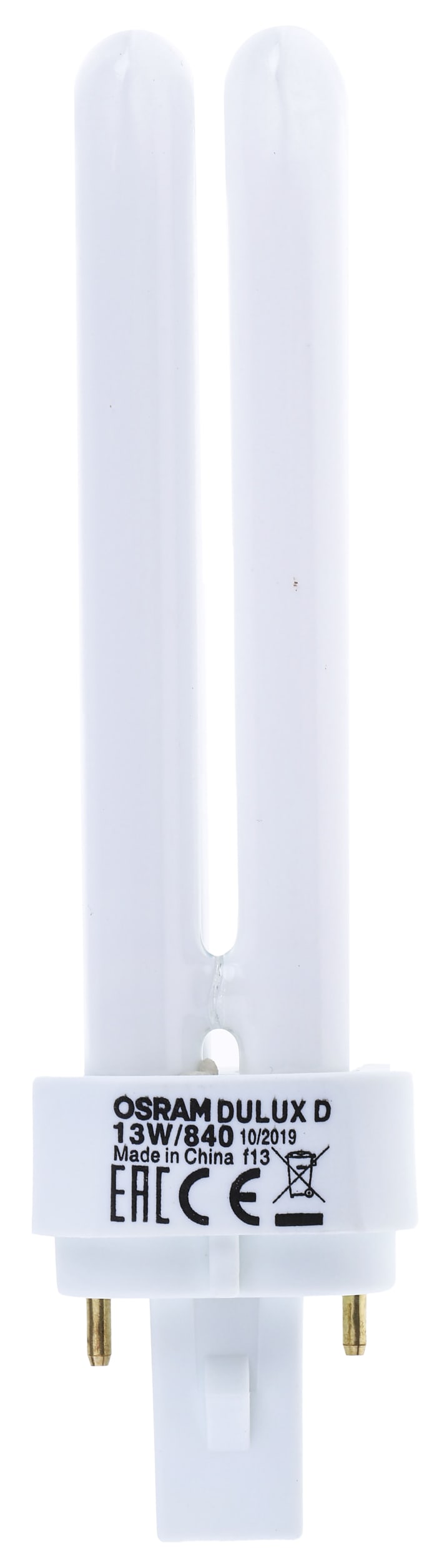 Osram, 2 Pinli, Entegre Olmayan Kompakt Floresan Ampuller, 13 W, 4000K, Soğuk Beyaz