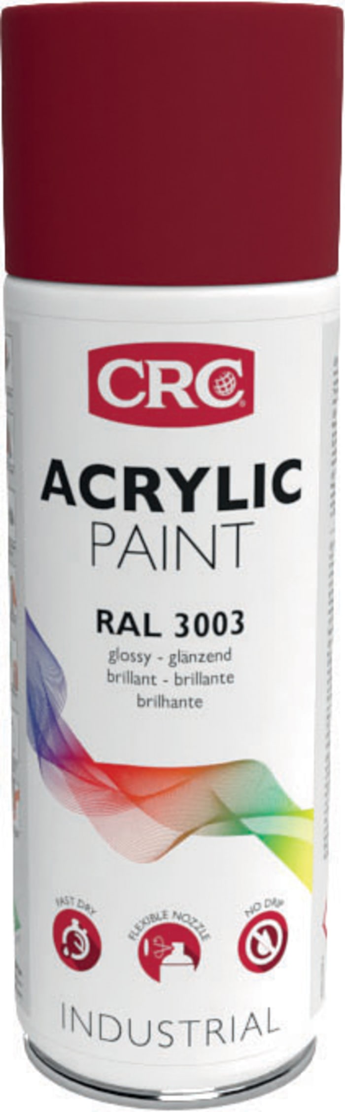 CRC 400ml RAL 3003 Kırmızı Sprey Boya, Parlak
