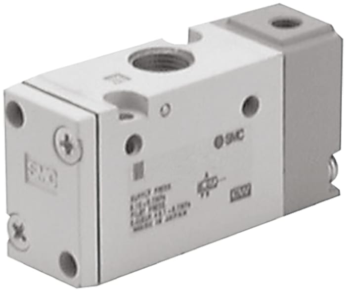 SMC Pilot/Pilot Pnömatik Kontrol Valfi, Basınçlı Alüminyum Döküm, 5/2