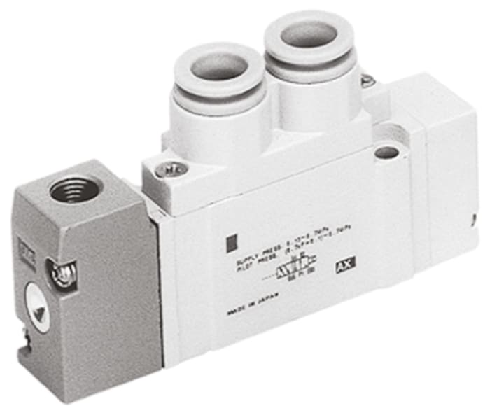 SMC Pilot/Pilot Pnömatik Kontrol Valfi, 5/3
