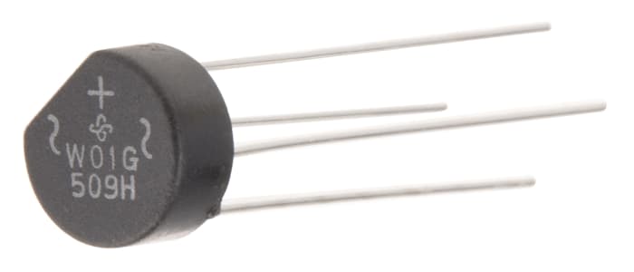 Vishay Bridge Rectifier, 1.5A, 100V, 4-Pin
