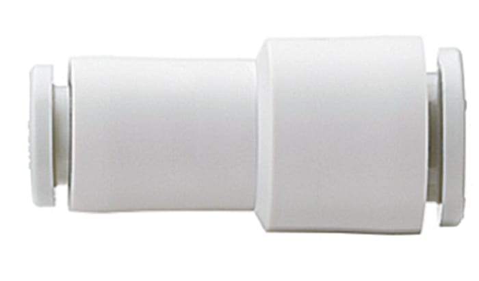 SMC KQ2 Series Straight Tube-to-Tube Adaptor, Push In 12 mm to Push In 16 mm, Tube-to-Tube Connection Style