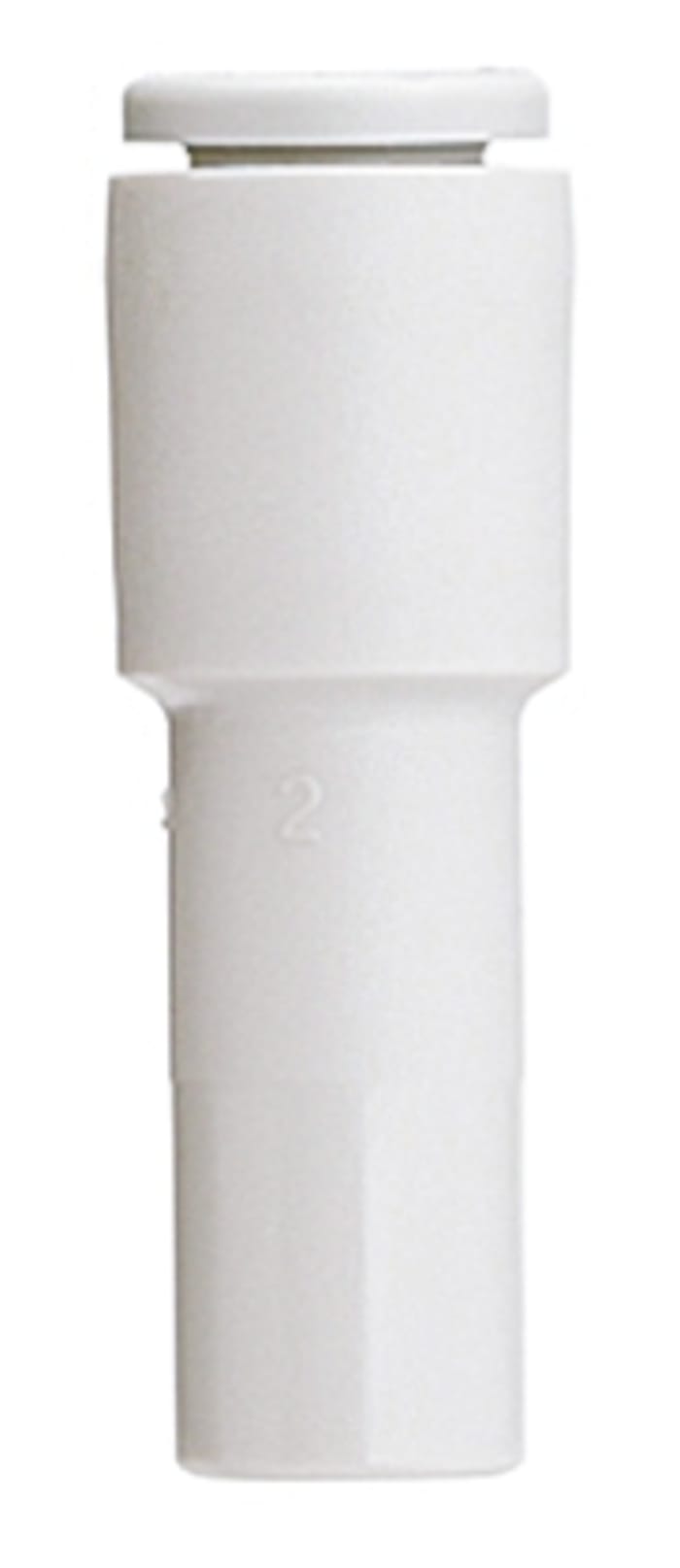 SMC KQ2 Series Straight Tube-to-Tube Adaptor, Push In 6 mm to Push In 10 mm, Tube-to-Tube Connection Style