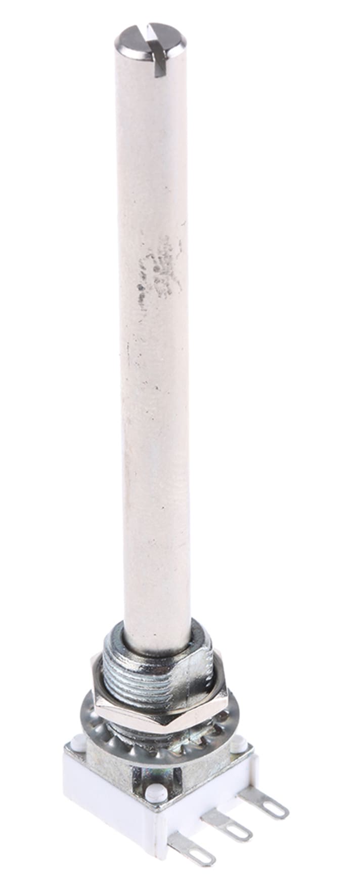 Vishay P11S Serisi Sermet Potansiyometre, 6 mm Şaftlı, Maks. Direnç 1kΩ, 1W, ±150ppm/°C, Panele Monte