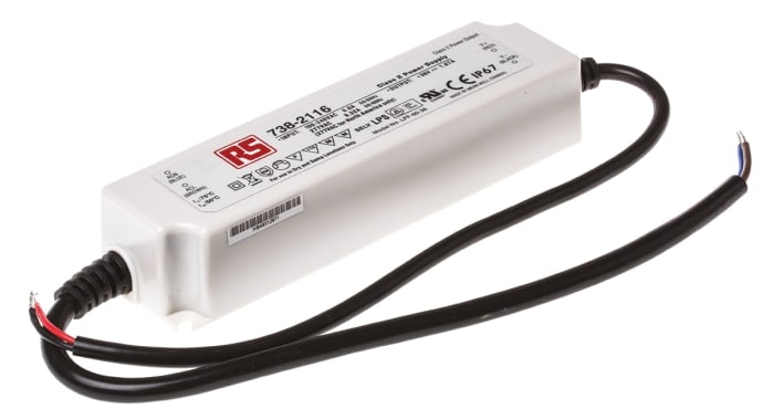 Mean Well LPF-60-36RS, LED Sürücü (LED Driver) 60,12W, 36V