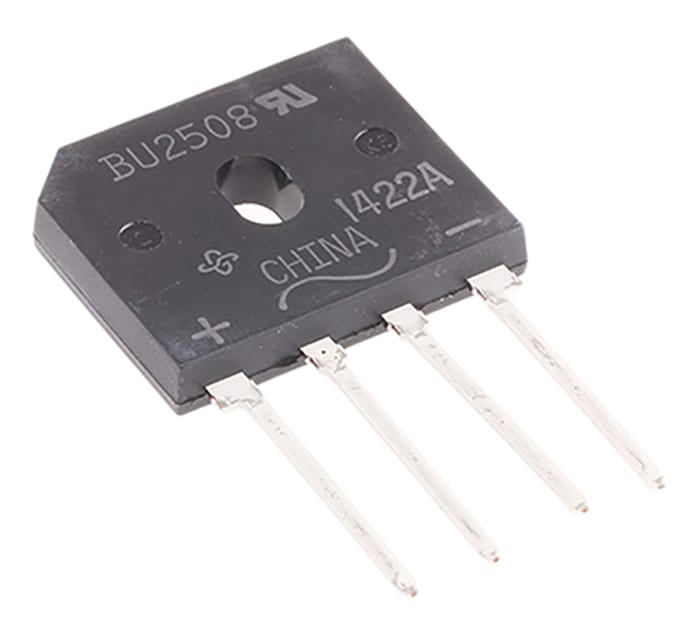 Vishay Bridge Rectifier, 25A, 800V, 4-Pin