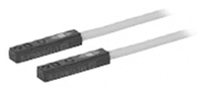 SMC PNP Solid State Pneumatic Cylinder & Actuator Switch, D-Y7P Series, 4.5 → 28V dc, with LED indicator