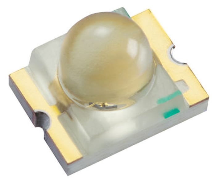 Kingbright KPD-3224ZGC-G Yeşil LED 525 nm, Kubbe Mercekli, SMD Montaj 3224 (1209)