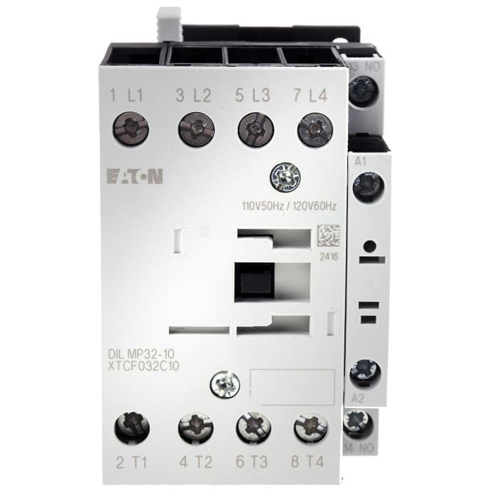 Eaton xStart DILM Kontaktör, 4 Kutuplu, 32 A, 7,5 kW, Bobin Gerilimi: 110 V ac