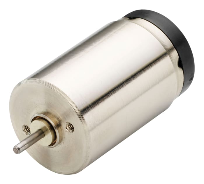Portescap 2,5 W Fırçalı DC Motor, 3,2 mNm, 24 V dc, 14150 rpm, Şaft Çapı: 1,5mm