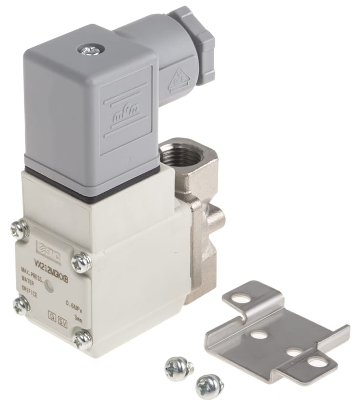 SMC Selenoid Kontrollü Pnömatik Selenoid Valfler, Paslanmaz Çelik, 2/2