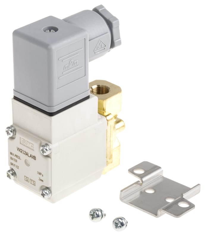 SMC Selenoid Kontrollü Pnömatik Selenoid Valfler, Pirinç, 2/2