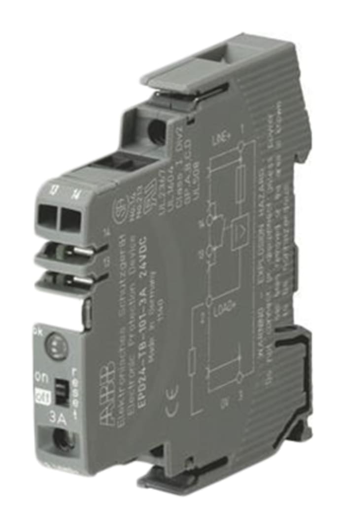 ABB EPD24 Elektronik Devre Kesici, 4 A, Raya Monte, 24V