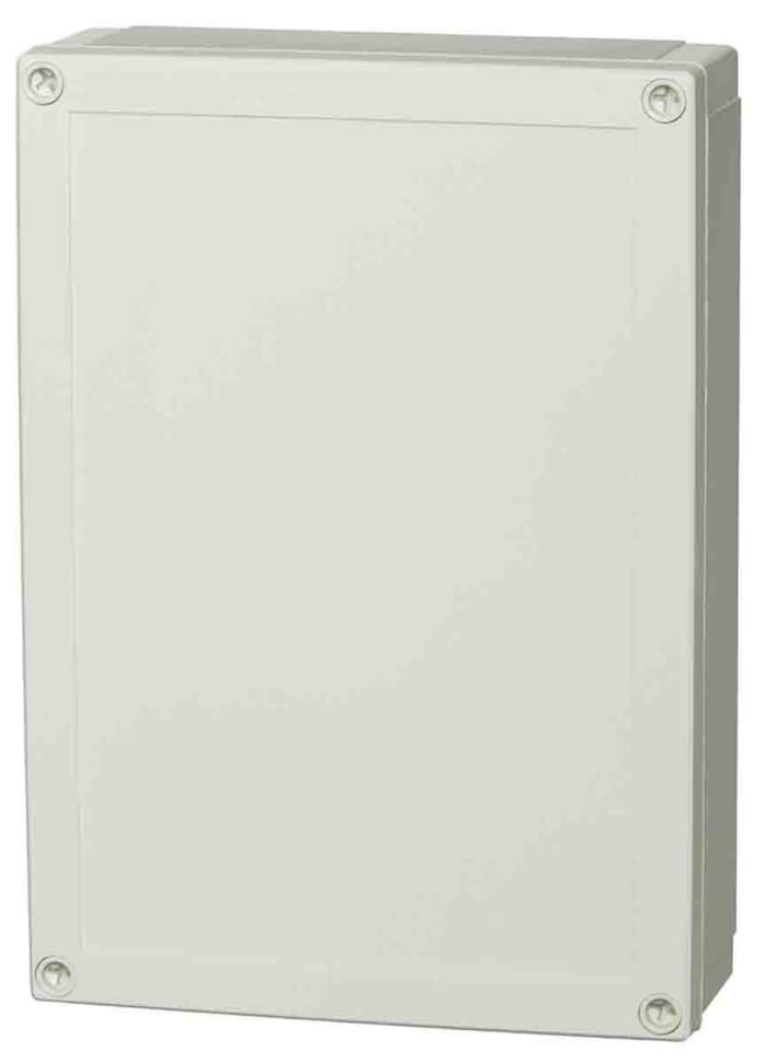 Fibox Grey Polycarbonate Enclosure, IP66, IP67, IK08, Grey Lid, 255 x 180 x 150mm