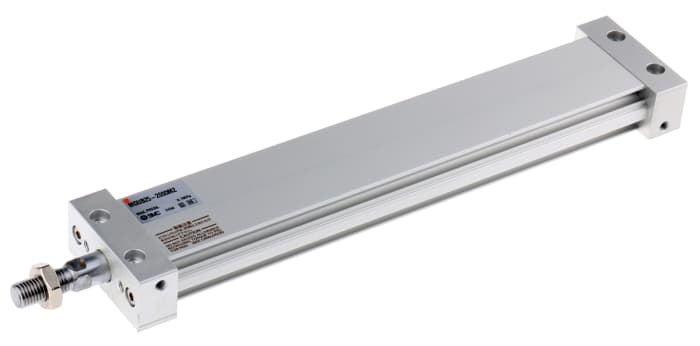 SMC Değişik Montaj Silindirler (Yastıklı/Çok Konumlu), Çift Etkili, 200mm Strok, M5 x 0,8