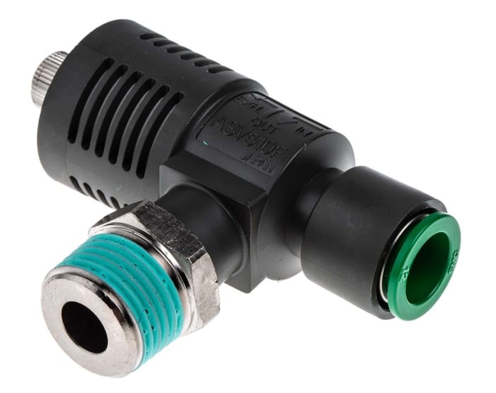 SMC Ayarlanabilir Egzoz Valfi R 1/2 Erkek