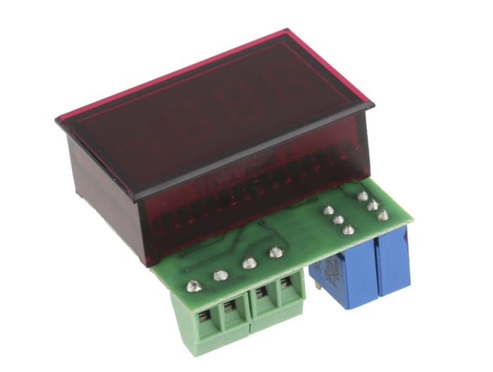 Murata, Pano Tipi Dijital Multimetre, LED, Gerilim için, 21,29mm x 33,93mm