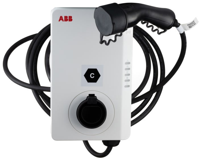 ABB Single Phase 7kW EV Charging Point, 184 → 276V ac O/P, 32A O/PType 2