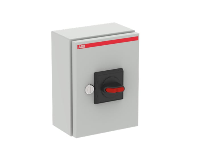 ABB 6P Pole Screw Mount Switch Disconnector - 80A Maximum Current, 37kW Power Rating, IP65
