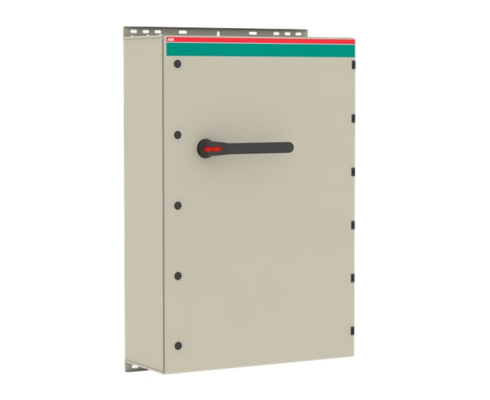 ABB 3P Pole Surface Mount Switch Disconnector - 1000A Maximum Current, 560kW Power Rating, IP65