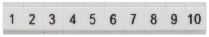 Siemens, 8WH8121 Marker Strip for use with Standard Labelling System, Terminal Block