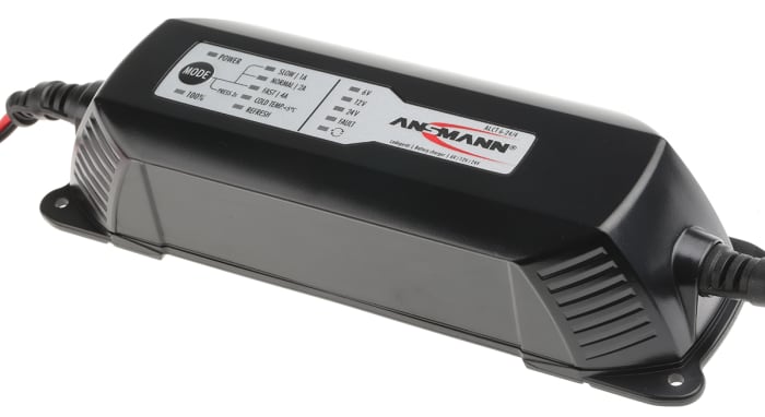 Ansmann Kurşun Asitli Otomatik Akü Şarj Cihazı, Avrupa, UK tipi fiş