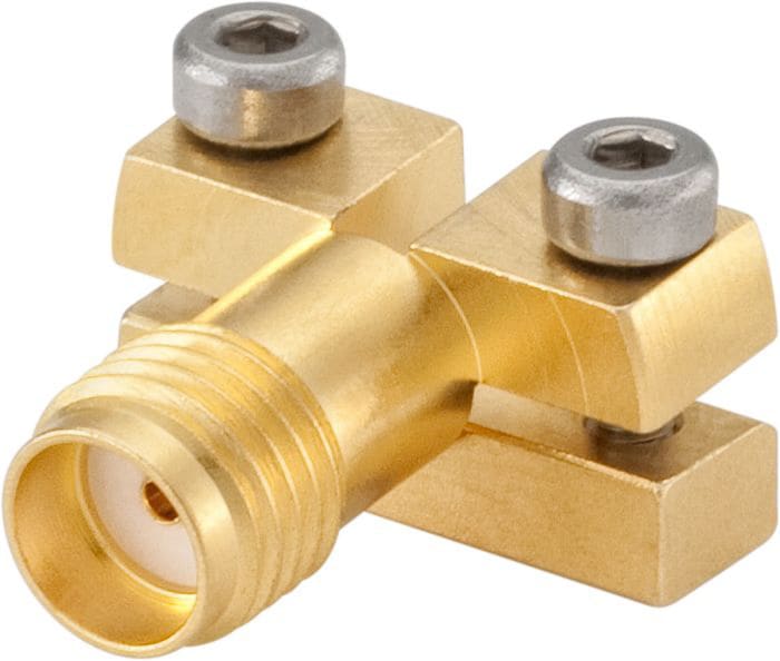 Rosenberger SMA Konnektör, 50Ω, PCBye / Karta Monte, Normal Polarite, Lehimlenebilir Dik Açılı