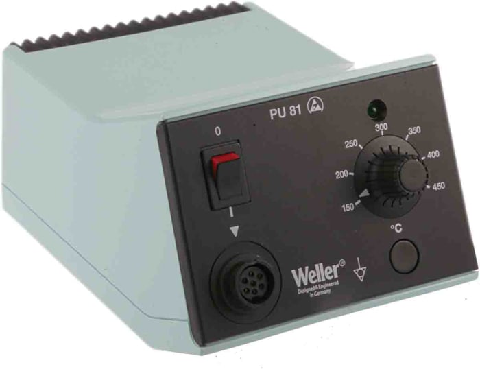 Weller PU 81 Lehim İstasyonu, 230V, UK Tipi Fiş Tipi