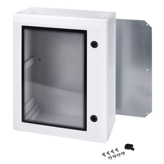 Fibox Polycarbonate Wall Box, IP65, 500 mm x 400 mm x 210mm