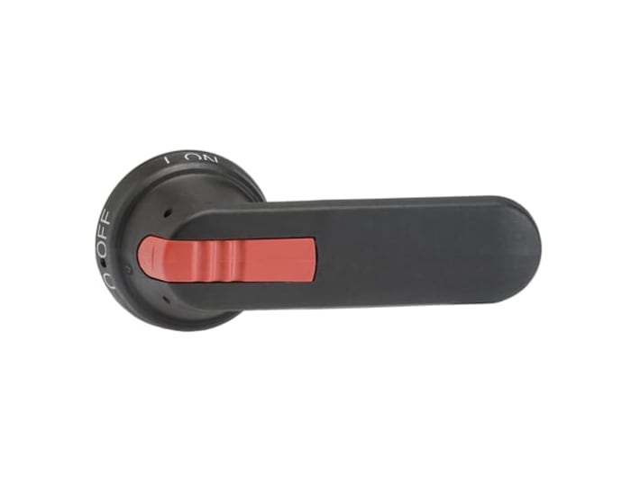 ABB Black/Red Rotary Handle