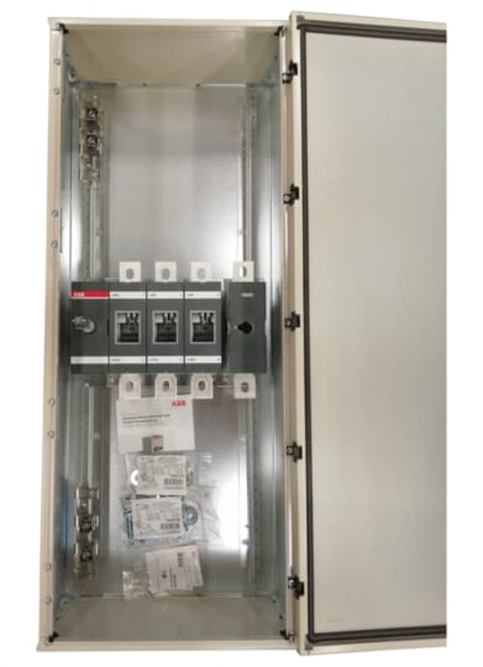 ABB 3P Pole Screw Mount Switch Disconnector - 570A Maximum Current, 560kW Power Rating, IP65