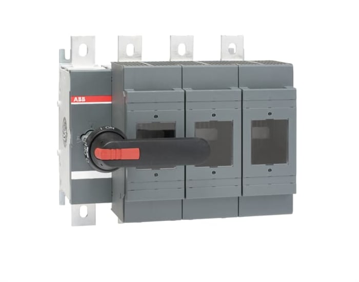 ABB Fuse Switch Disconnector, 3 Pole, 800A Fuse Current