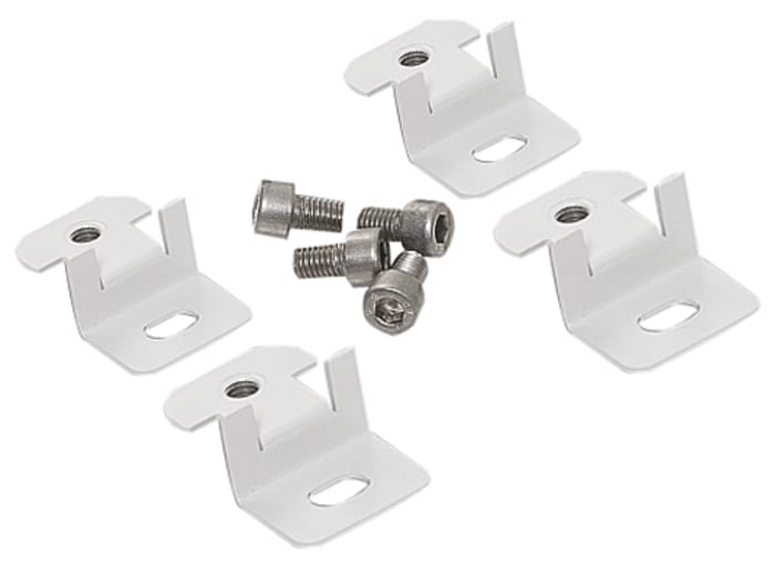 Fibox Steel Mounting Bracket for Use with ARCA Series Cabinet, 34 x 56 x 49mm