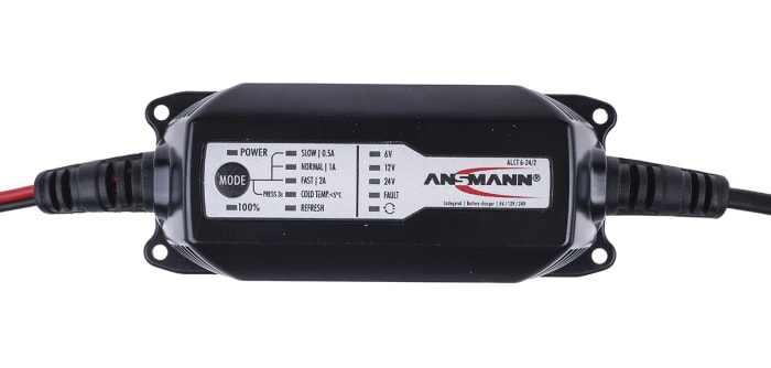 Ansmann Kurşun Asitli Otomatik Akü Şarj Cihazı, Avrupa, UK tipi fiş