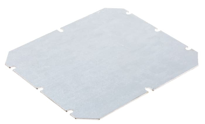 Fibox Steel Mounting Plate for Use with Tempo Enclosure, 170 x 140 x 1.5mm