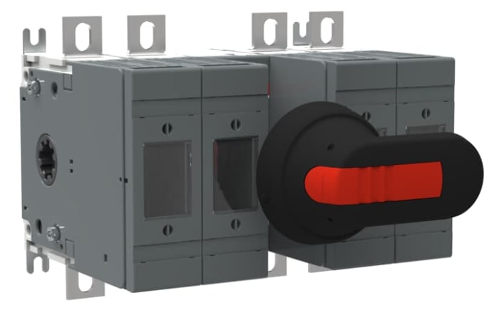 ABB Fuse Switch Disconnector, 4 Pole, 160A Fuse Current