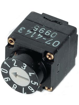 Switch, Flush, Screwdriver, 16 Positions