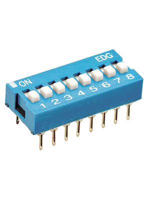 Switch DIP Through Hole 2.54 mm