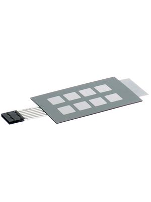 Membrane keypad 12-element keyboard