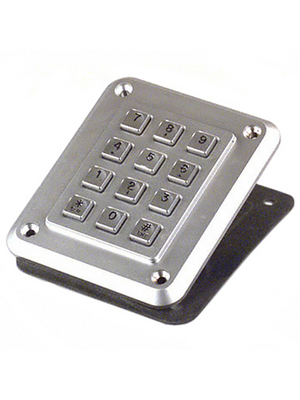 Vandal-proof keypad 12-element keyboard (Computer)