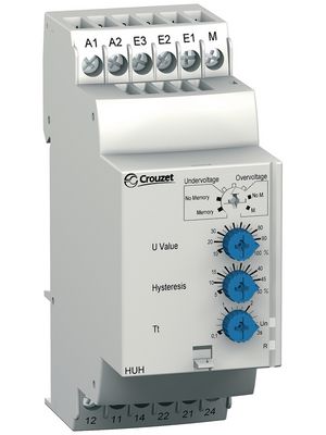 Voltage Monitoring Relay, 2CO, 5A, 250V, 1.25kVA