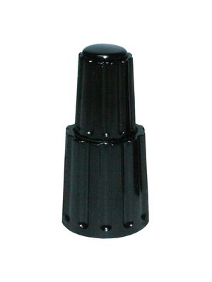 Classic Collet Knob ø10mm, Black, Matte, Without Indication Line
