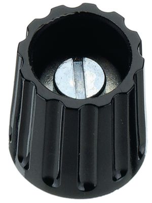 Classic Collet Knob ø14.5mm, Black, Matte, Without Indication Line