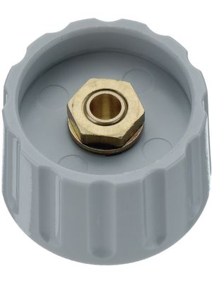 Classic Collet Knob ø28mm, Grey, Matte, Without Indication Line