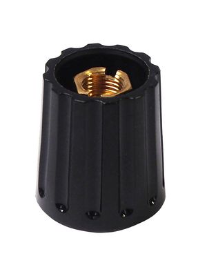 Classic Collet Knob ø21.3mm, Black, Matte, Without Indication Line