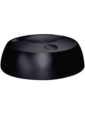 Aluminium Knob ø40.5mm, Black