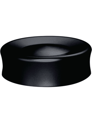 Aluminium Knob ø45.4mm, Black