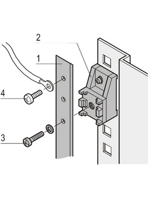 Earthing rail